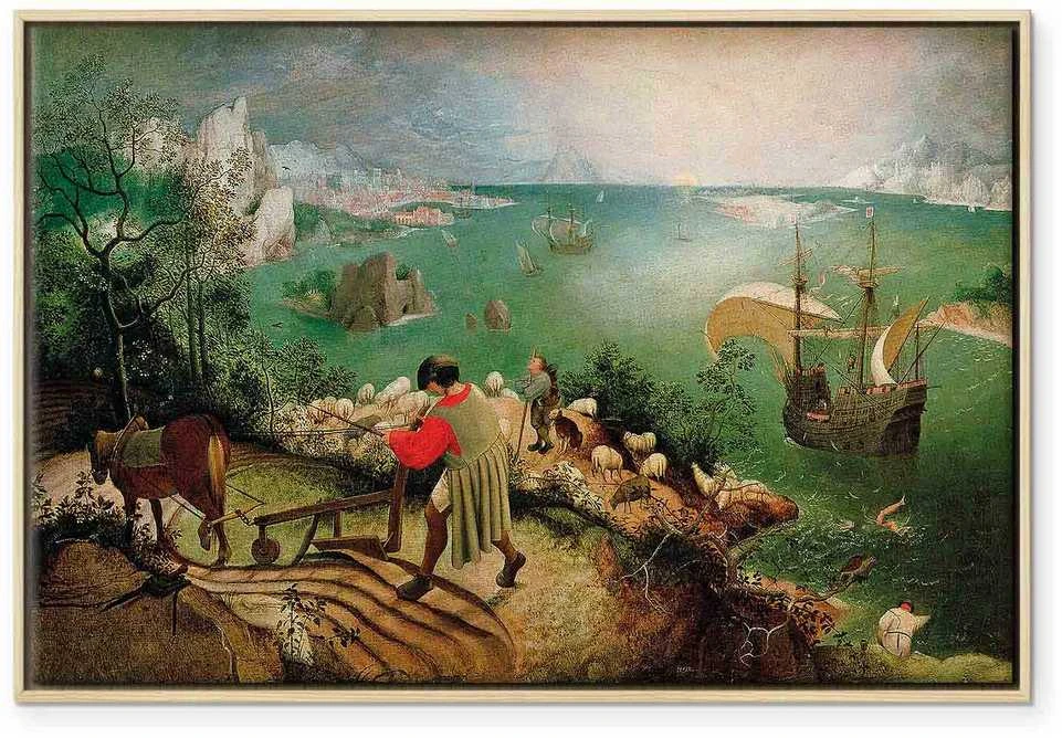 Artgeist Paveikslas - Pieter Bruegel the Elder – Landscape with the Fall of Icarus
