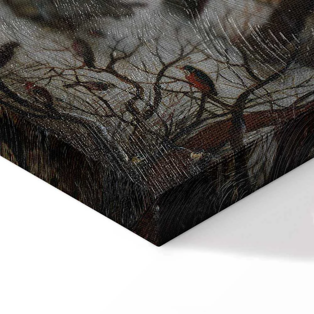 Artgeist Paveikslas - Pieter Brueghel the Younger – Winter Landscape with a Bird Trap