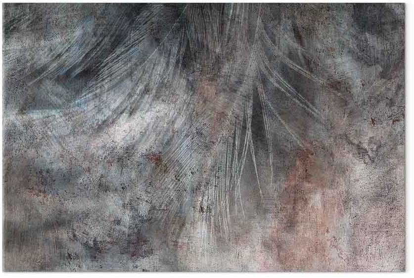 Artgeist Paveikslas - Pilkas Feather (1 Part) Wide
