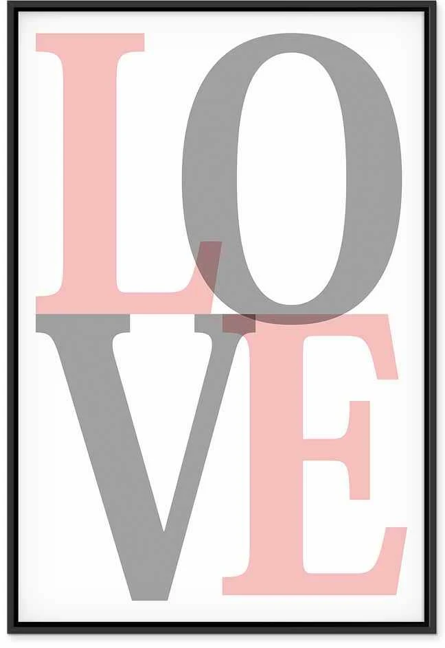 Artgeist Paveikslas - Pilkas Love (1 Part) Vertical