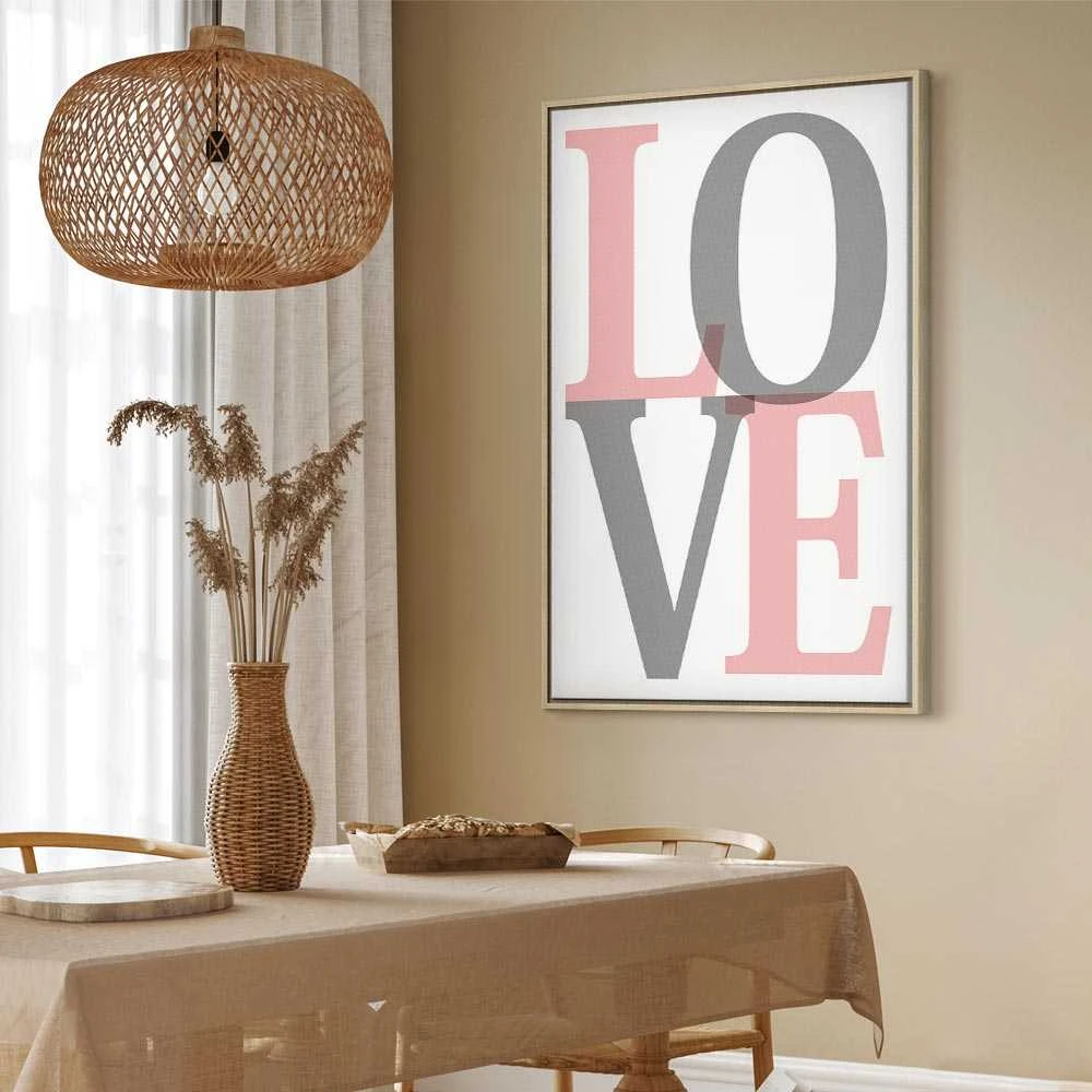 Artgeist Paveikslas - Pilkas Love (1 Part) Vertical