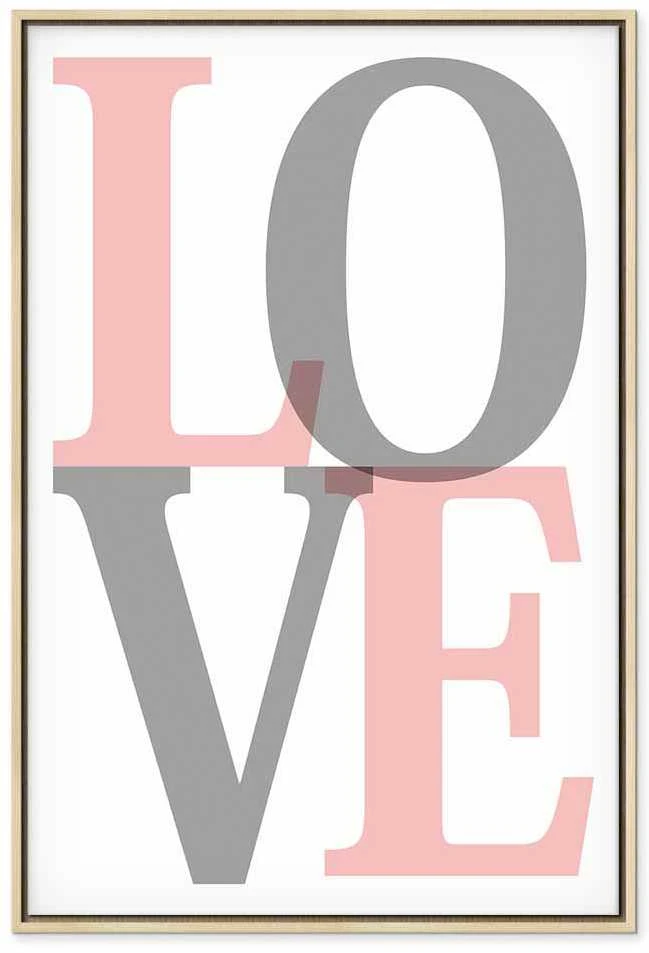 Artgeist Paveikslas - Pilkas Love (1 Part) Vertical