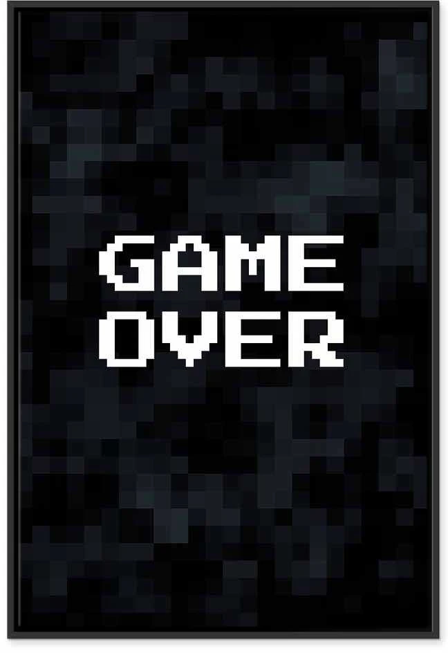 Artgeist Paveikslas - Pixel Game Over