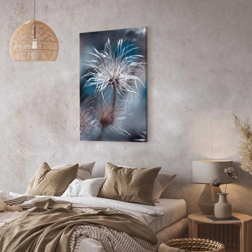 Artgeist Paveikslas - Plant in Blues (1 Part) Vertical