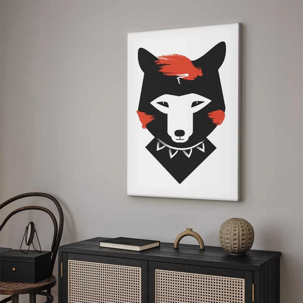 Artgeist Paveikslas - Polite Fox (1 Part) Vertical