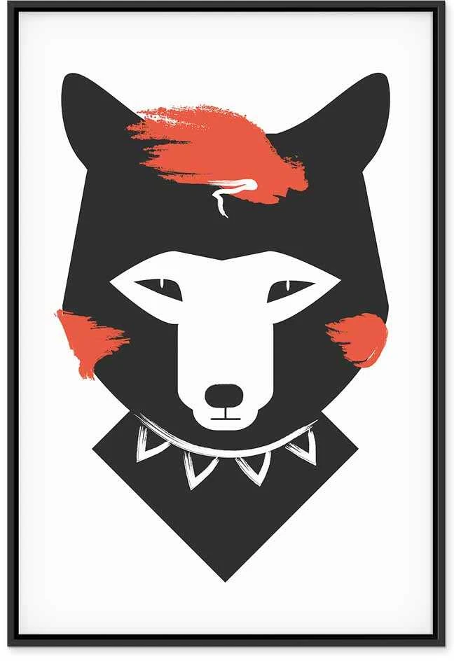 Artgeist Paveikslas - Polite Fox (1 Part) Vertical