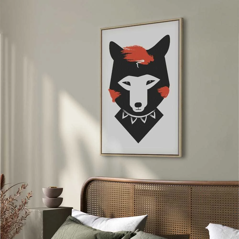 Artgeist Paveikslas - Polite Fox (1 Part) Vertical