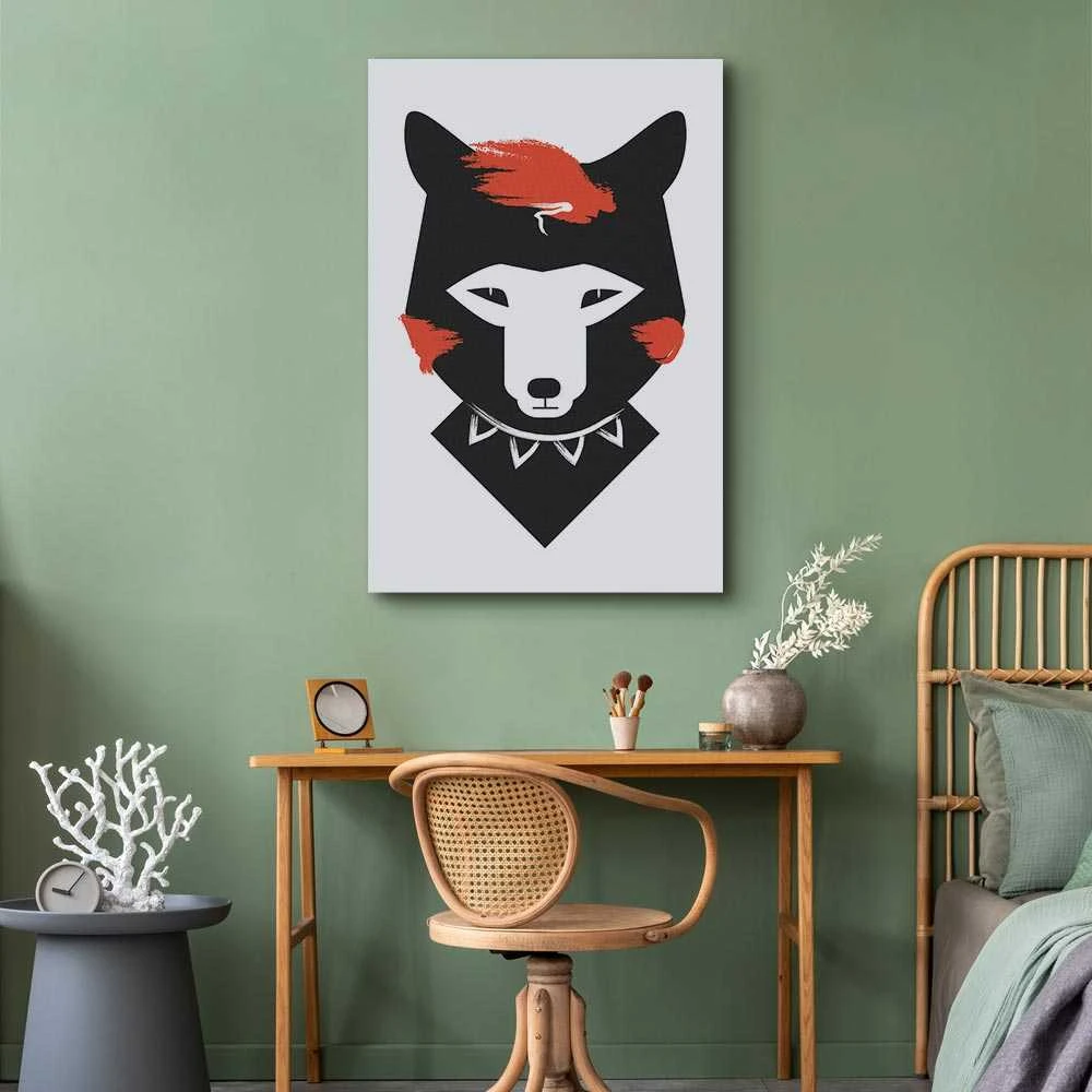 Artgeist Paveikslas - Polite Fox (1 Part) Vertical