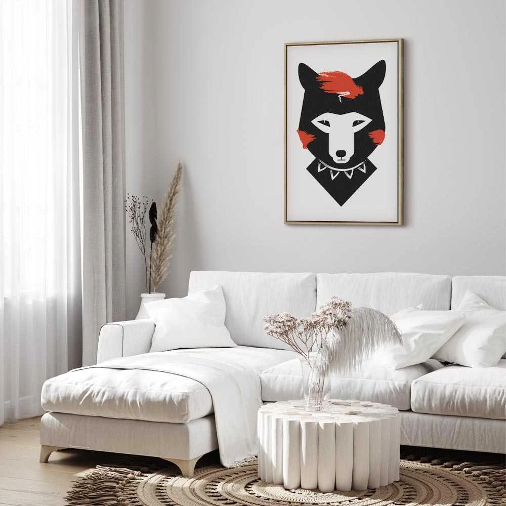 Artgeist Paveikslas - Polite Fox (1 Part) Vertical