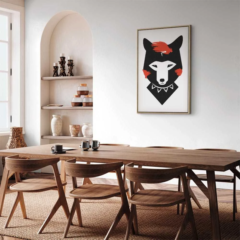 Artgeist Paveikslas - Polite Fox (1 Part) Vertical
