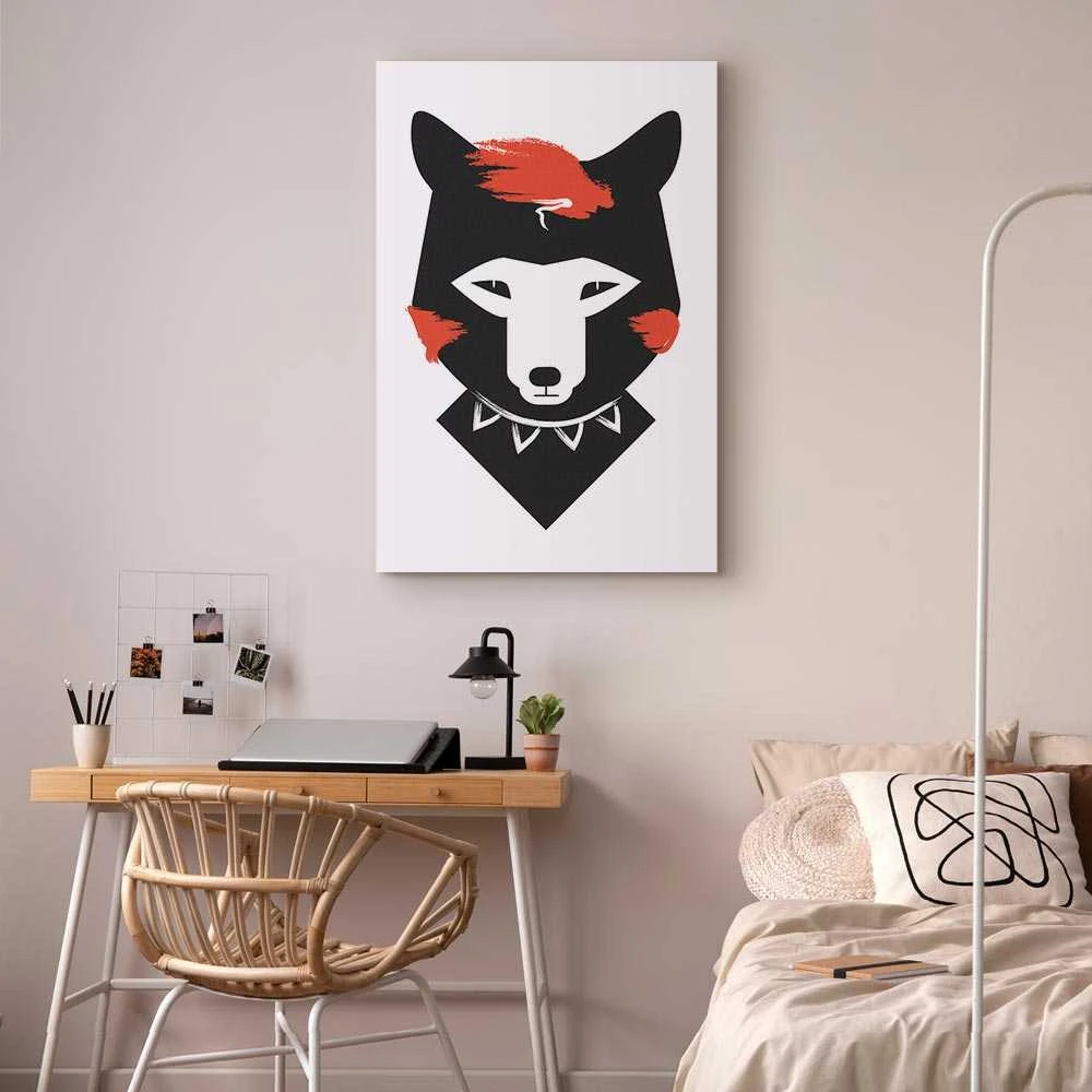 Artgeist Paveikslas - Polite Fox (1 Part) Vertical