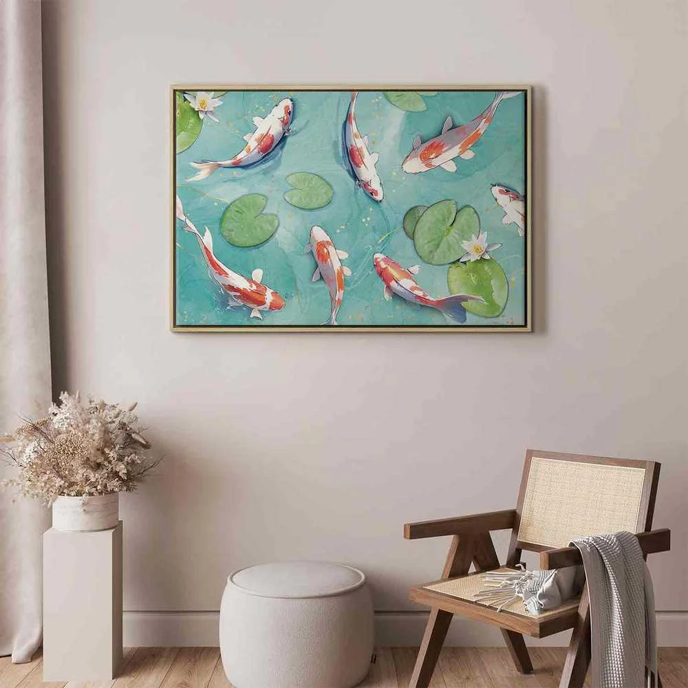 Artgeist Paveikslas - Pond in Japan