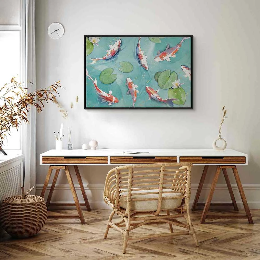 Artgeist Paveikslas - Pond in Japan