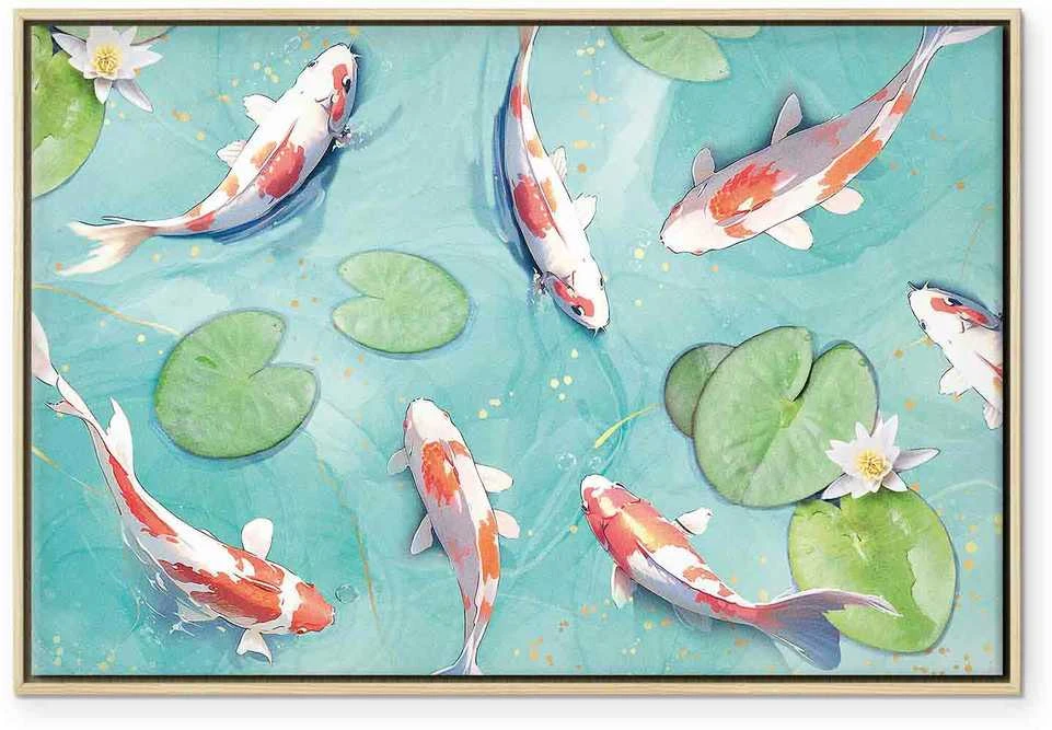 Artgeist Paveikslas - Pond in Japan