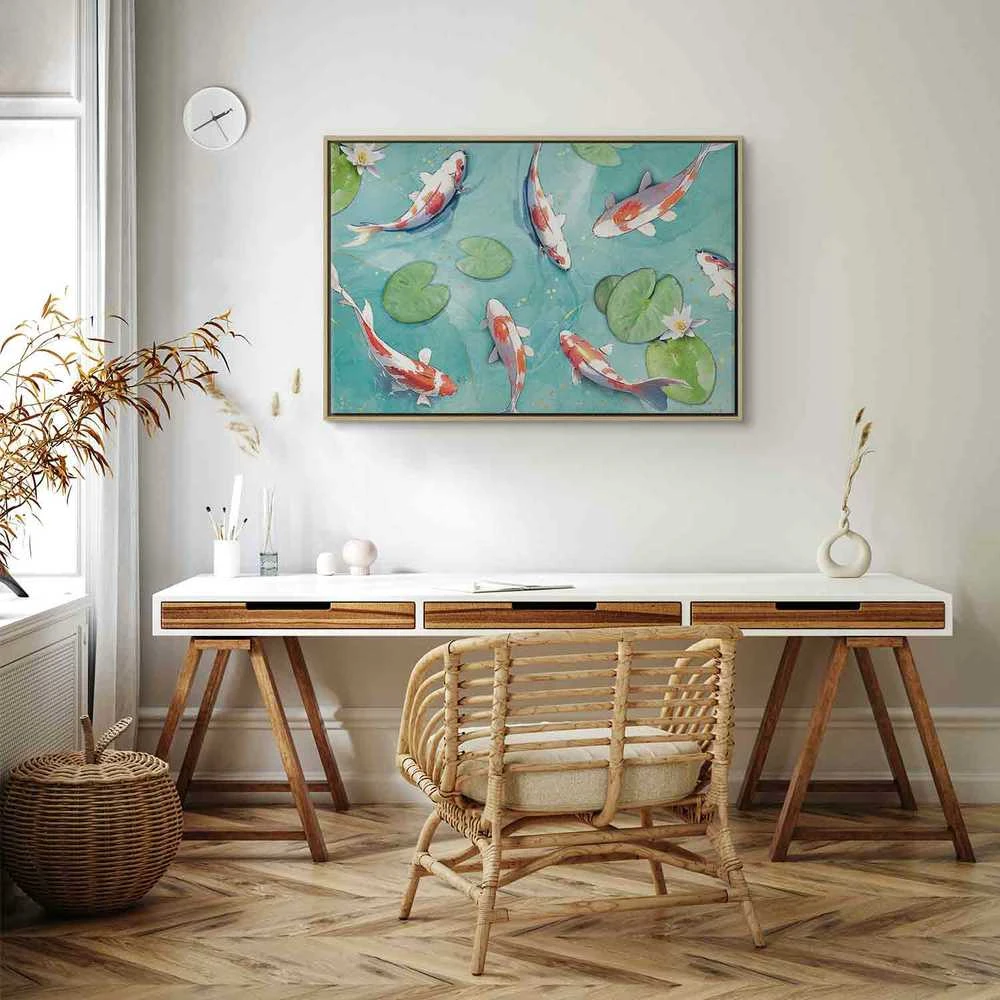 Artgeist Paveikslas - Pond in Japan