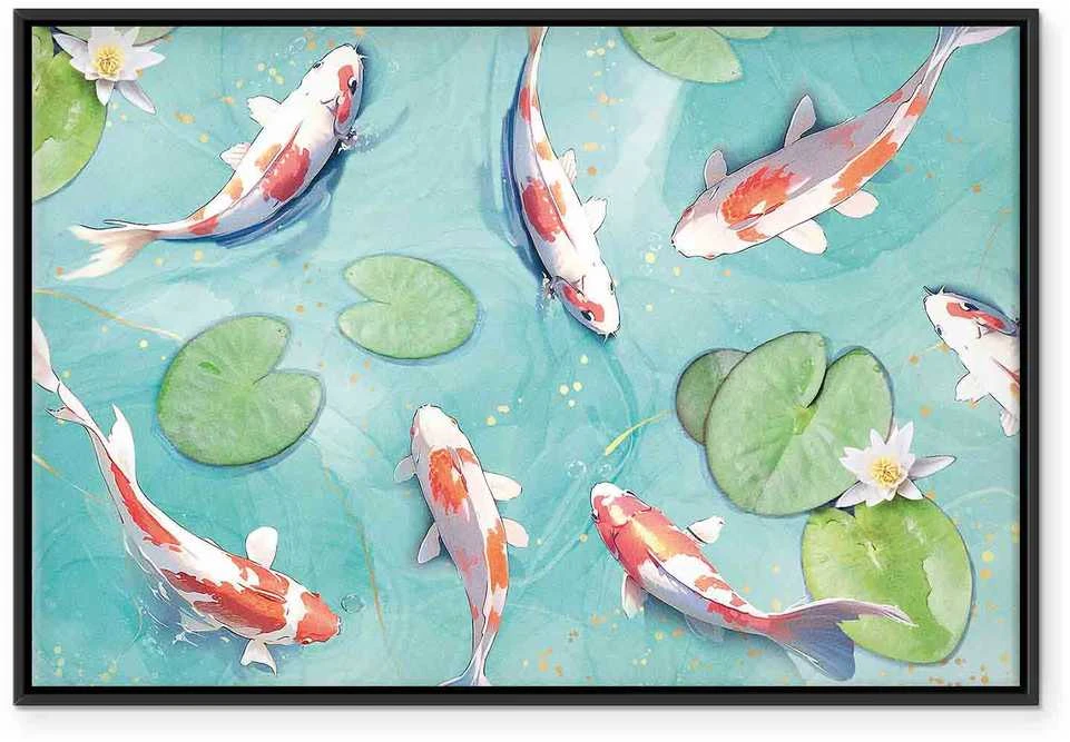 Artgeist Paveikslas - Pond in Japan