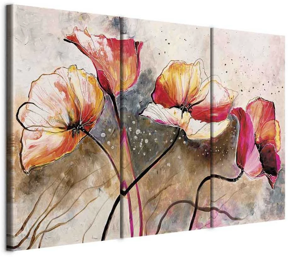 Artgeist Paveikslas - Poppies lashed by the wind