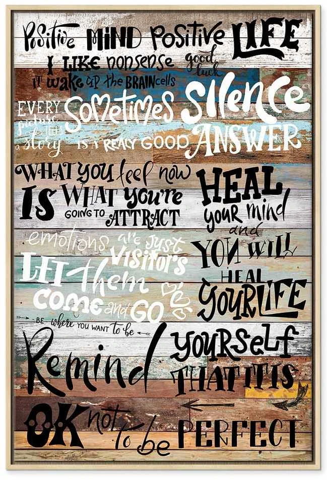 Artgeist Paveikslas - Positive Affirmations