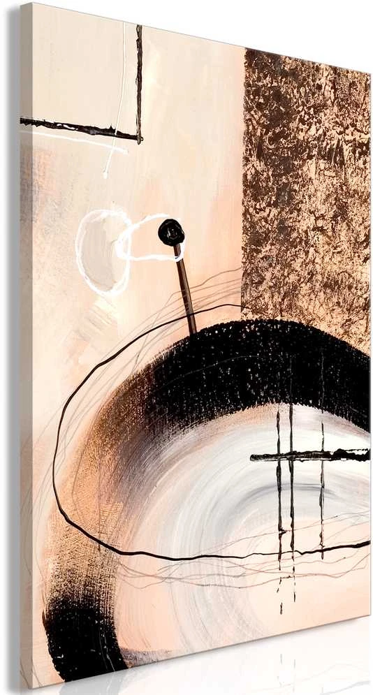 Artgeist Paveikslas - Art of Shapes (1-part) - Hand-Painted Abstract Artwork