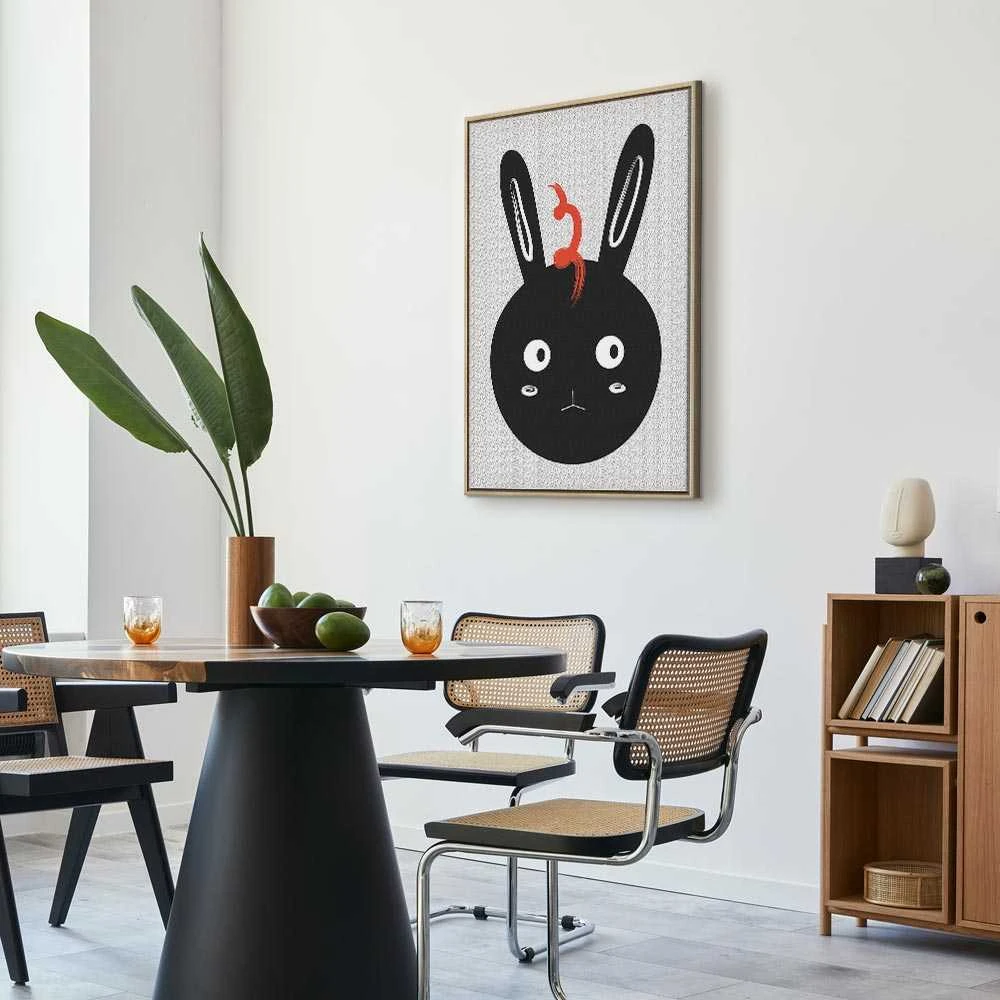 Artgeist Paveikslas - Rabbit Sees Everything (1 Part) Vertical