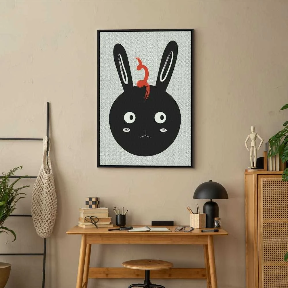 Artgeist Paveikslas - Rabbit Sees Everything (1 Part) Vertical