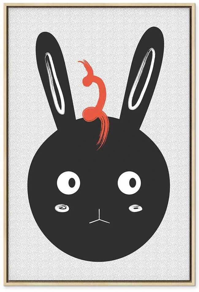 Artgeist Paveikslas - Rabbit Sees Everything (1 Part) Vertical