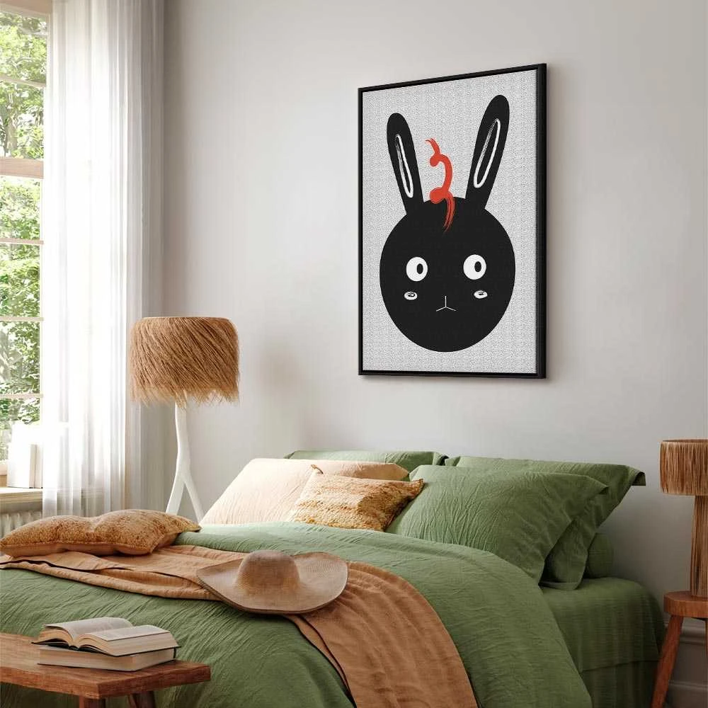 Artgeist Paveikslas - Rabbit Sees Everything (1 Part) Vertical