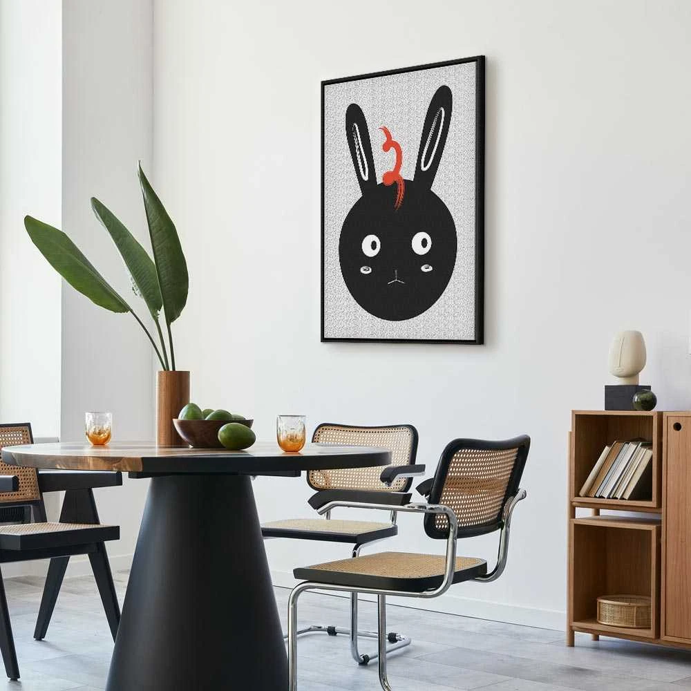Artgeist Paveikslas - Rabbit Sees Everything (1 Part) Vertical