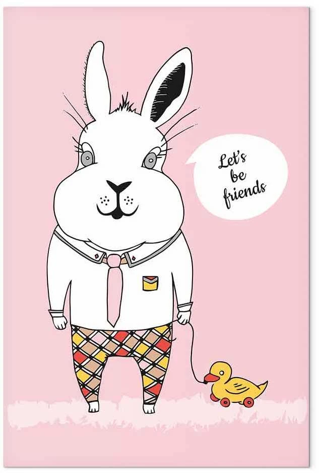 Artgeist Paveikslas - Rabbit's Friend (1 Part) Vertical