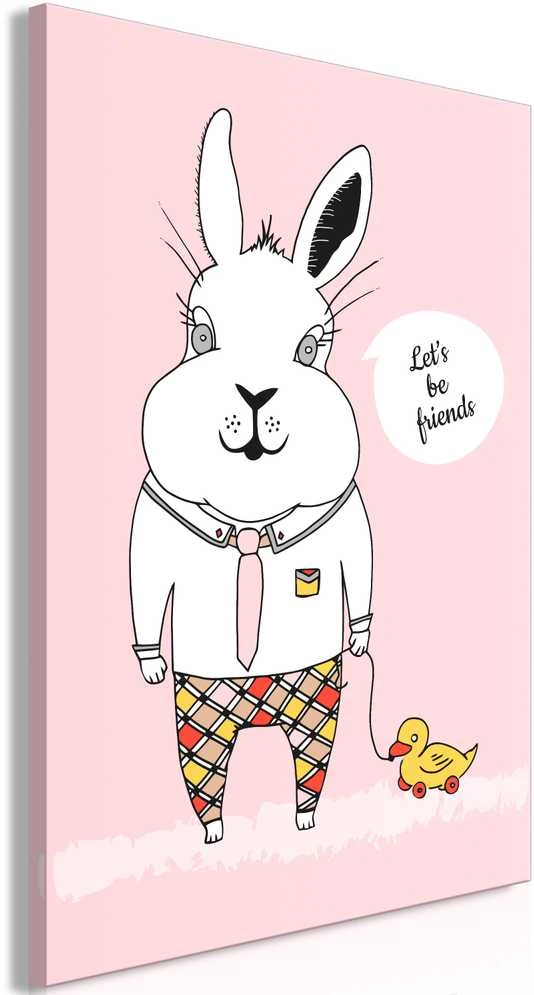 Artgeist Paveikslas - Rabbit's Friend (1 Part) Vertical