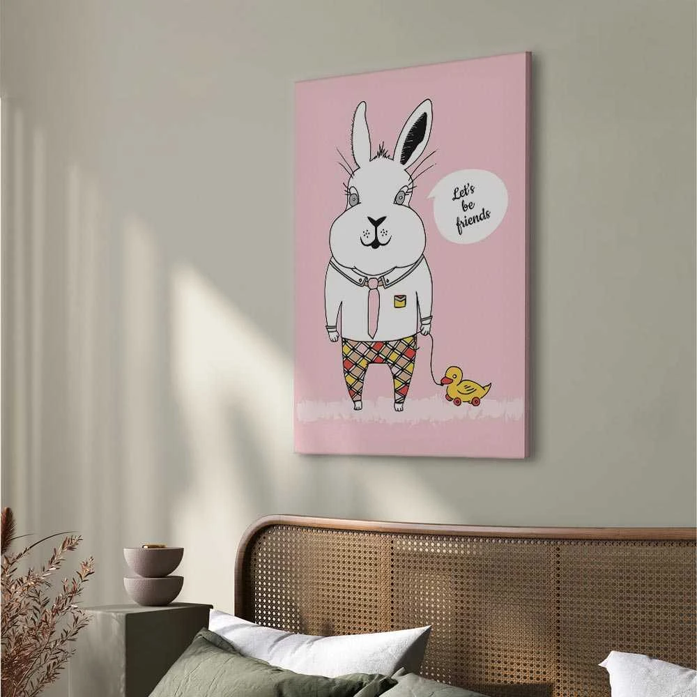 Artgeist Paveikslas - Rabbit's Friend (1 Part) Vertical