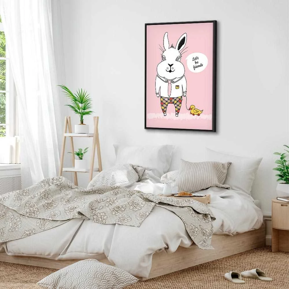 Artgeist Paveikslas - Rabbit's Friend (1 Part) Vertical