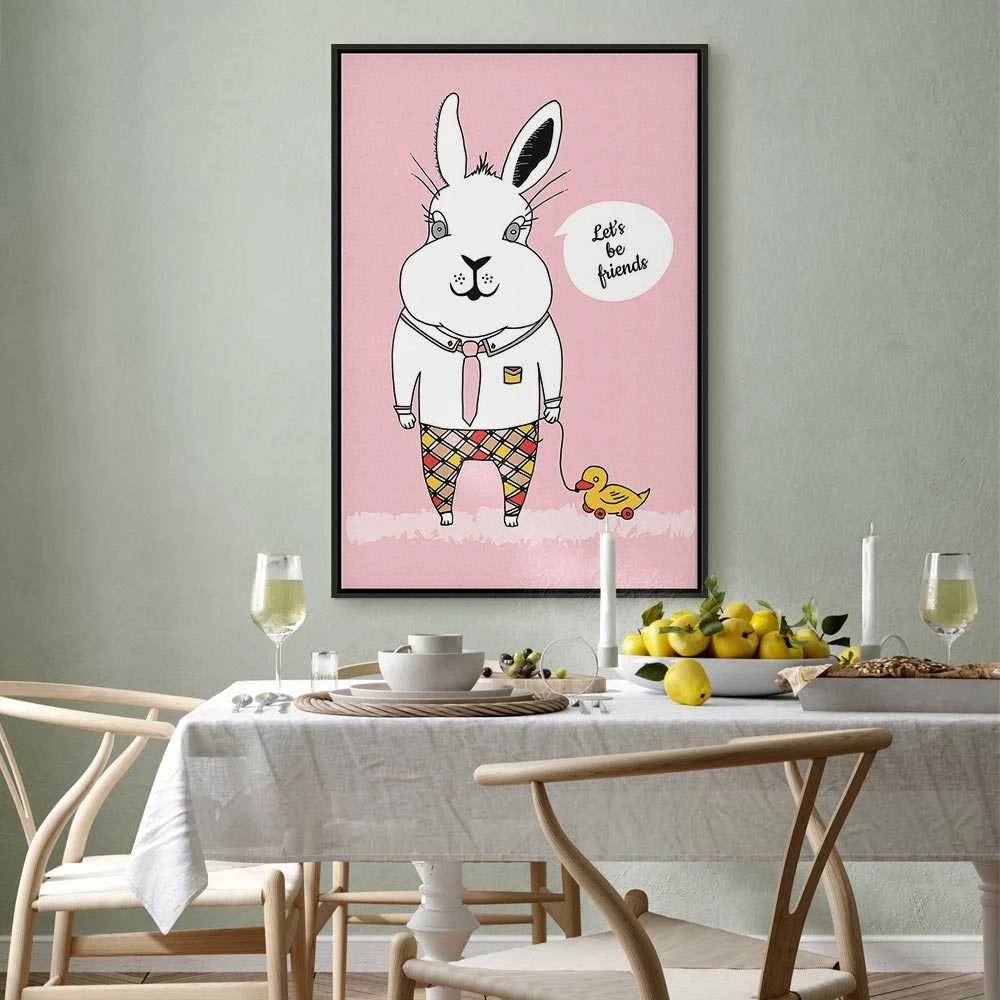 Artgeist Paveikslas - Rabbit's Friend (1 Part) Vertical