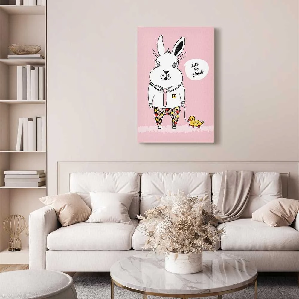 Artgeist Paveikslas - Rabbit's Friend (1 Part) Vertical