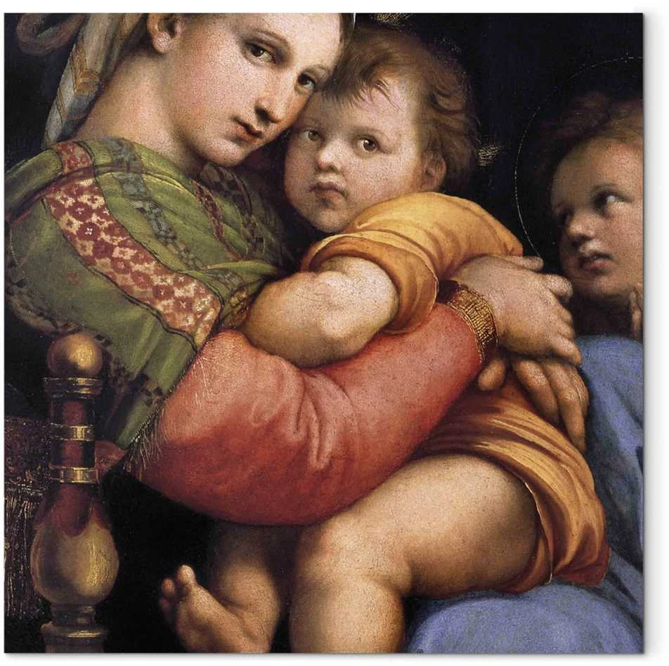 Artgeist Paveikslas - Rafael Santi – Madonna on a Chair