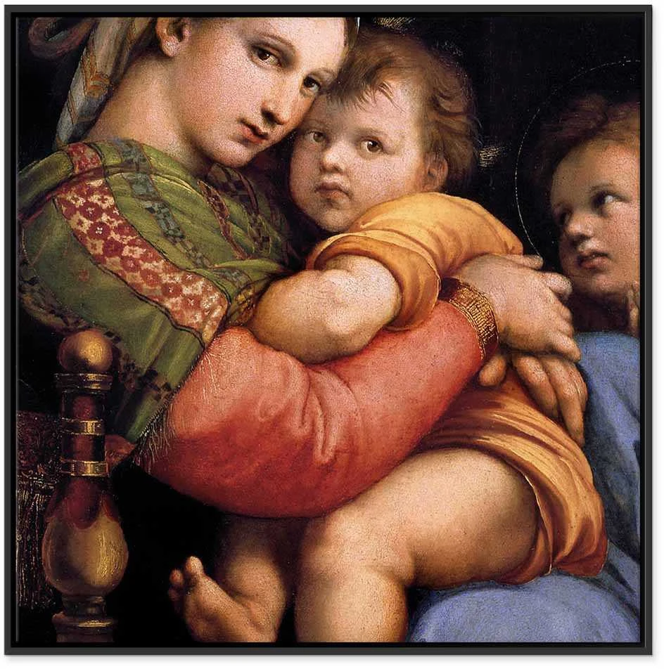Artgeist Paveikslas - Rafael Santi – Madonna on a Chair