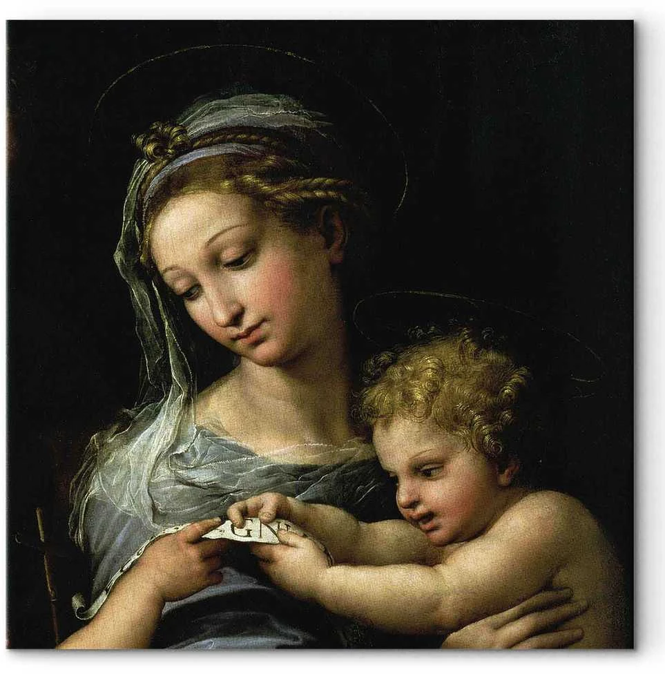 Artgeist Paveikslas - Rafael Santi – The Virgin of the Rose