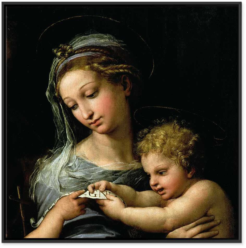 Artgeist Paveikslas - Rafael Santi – The Virgin of the Rose