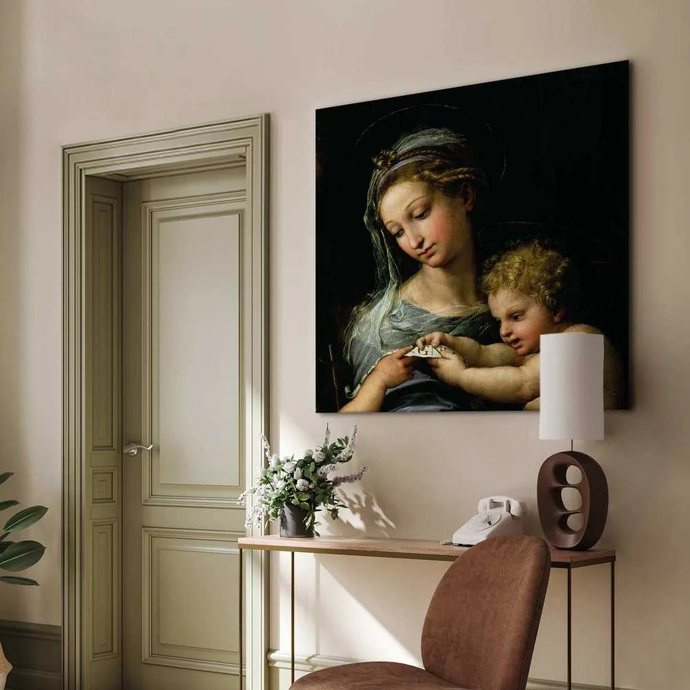 Artgeist Paveikslas - Rafael Santi – The Virgin of the Rose