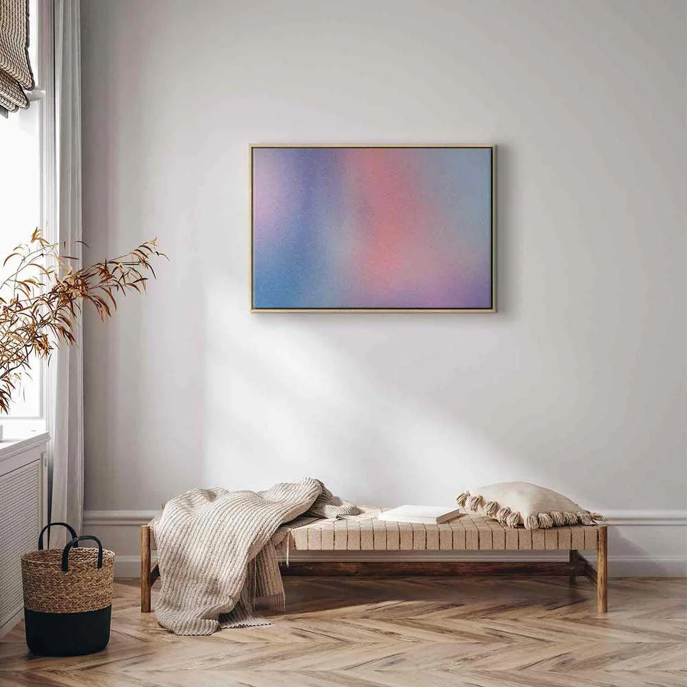 Artgeist Paveikslas - Rainbow Gradient - Delicate Multicolored Gradient Resembling Mist