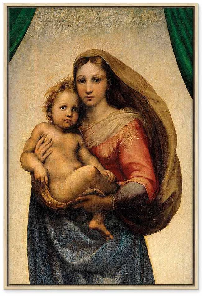 Artgeist Paveikslas - Raphael – Sistine Madonna (fragment)