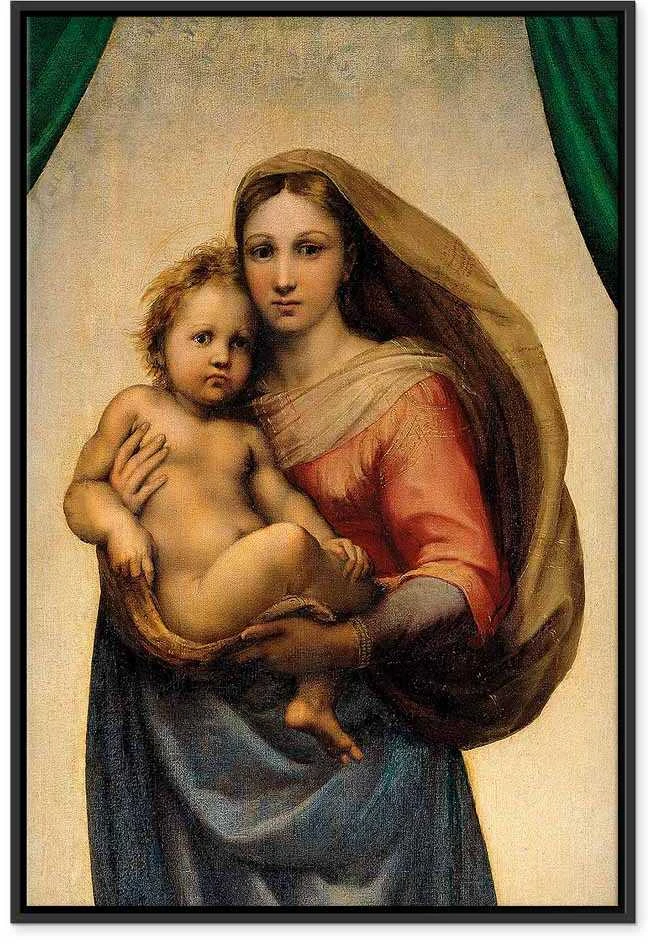 Artgeist Paveikslas - Raphael – Sistine Madonna (fragment)