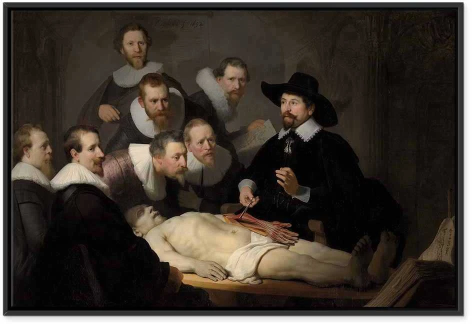 Artgeist Paveikslas - Rembrandt – The Anatomy Lesson of Dr. Tulp