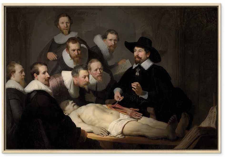 Artgeist Paveikslas - Rembrandt – The Anatomy Lesson of Dr. Tulp