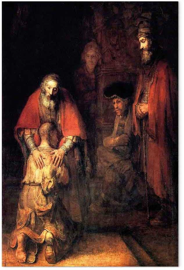 Artgeist Paveikslas - Rembrandt – The Return of the Prodigal Son