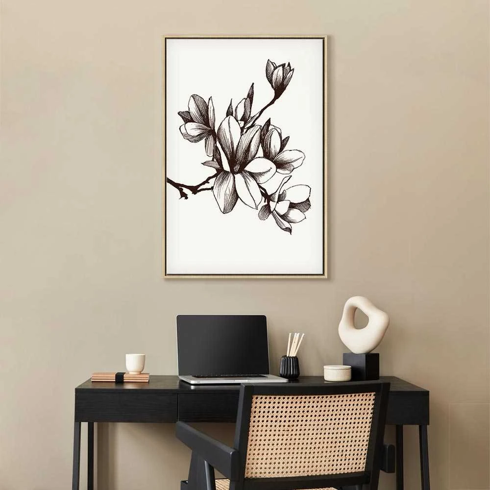 Artgeist Paveikslas - Renaissance Magnolias (1 Part) Vertical