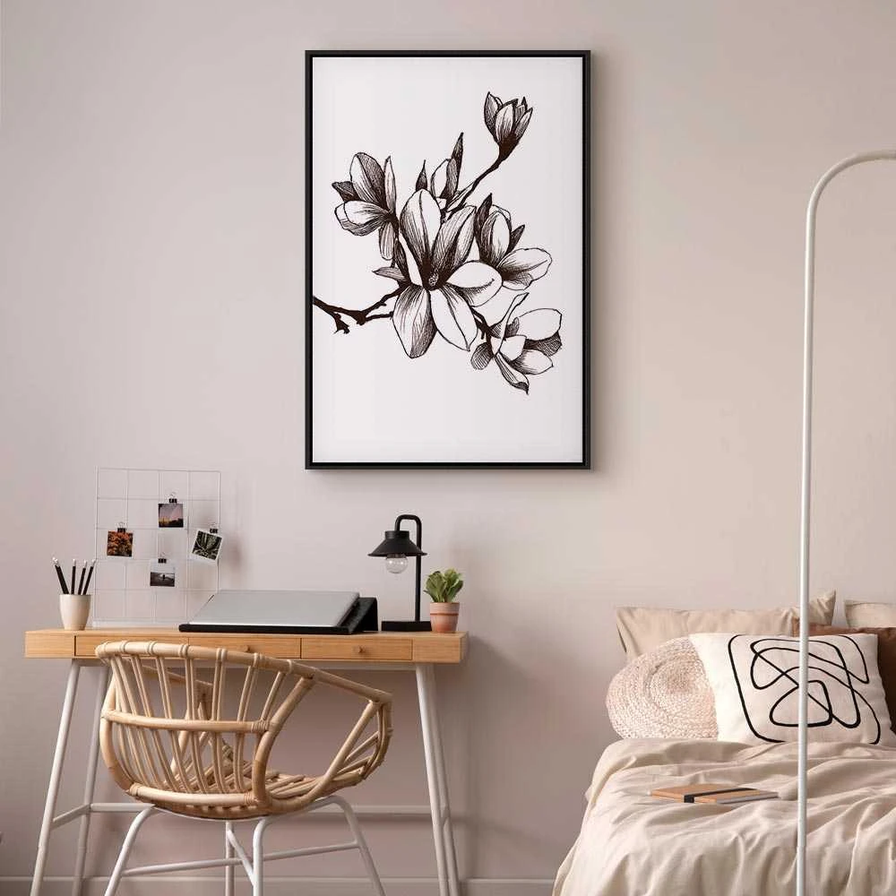 Artgeist Paveikslas - Renaissance Magnolias (1 Part) Vertical