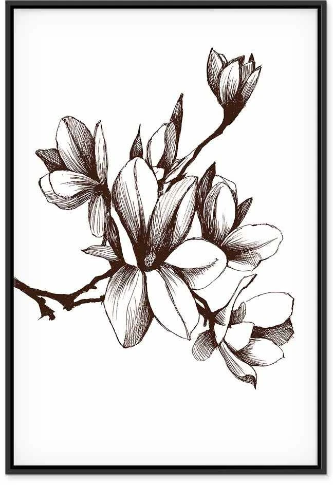 Artgeist Paveikslas - Renaissance Magnolias (1 Part) Vertical