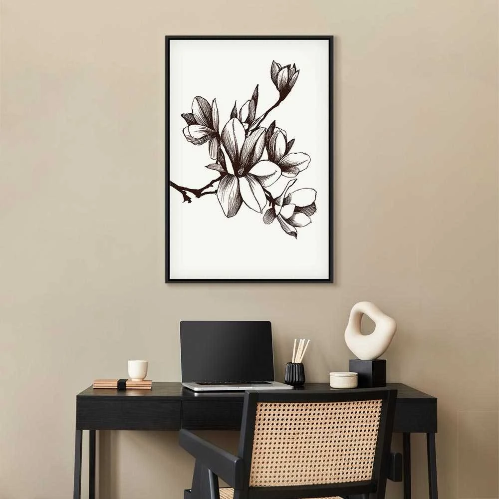 Artgeist Paveikslas - Renaissance Magnolias (1 Part) Vertical