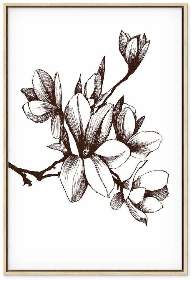 Artgeist Paveikslas - Renaissance Magnolias (1 Part) Vertical